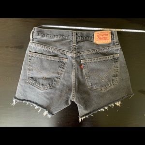 Levi’s Distressed Cutoff Shorts 569 Loose Straight